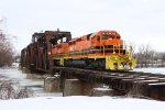 702 rolls across the Saginaw River